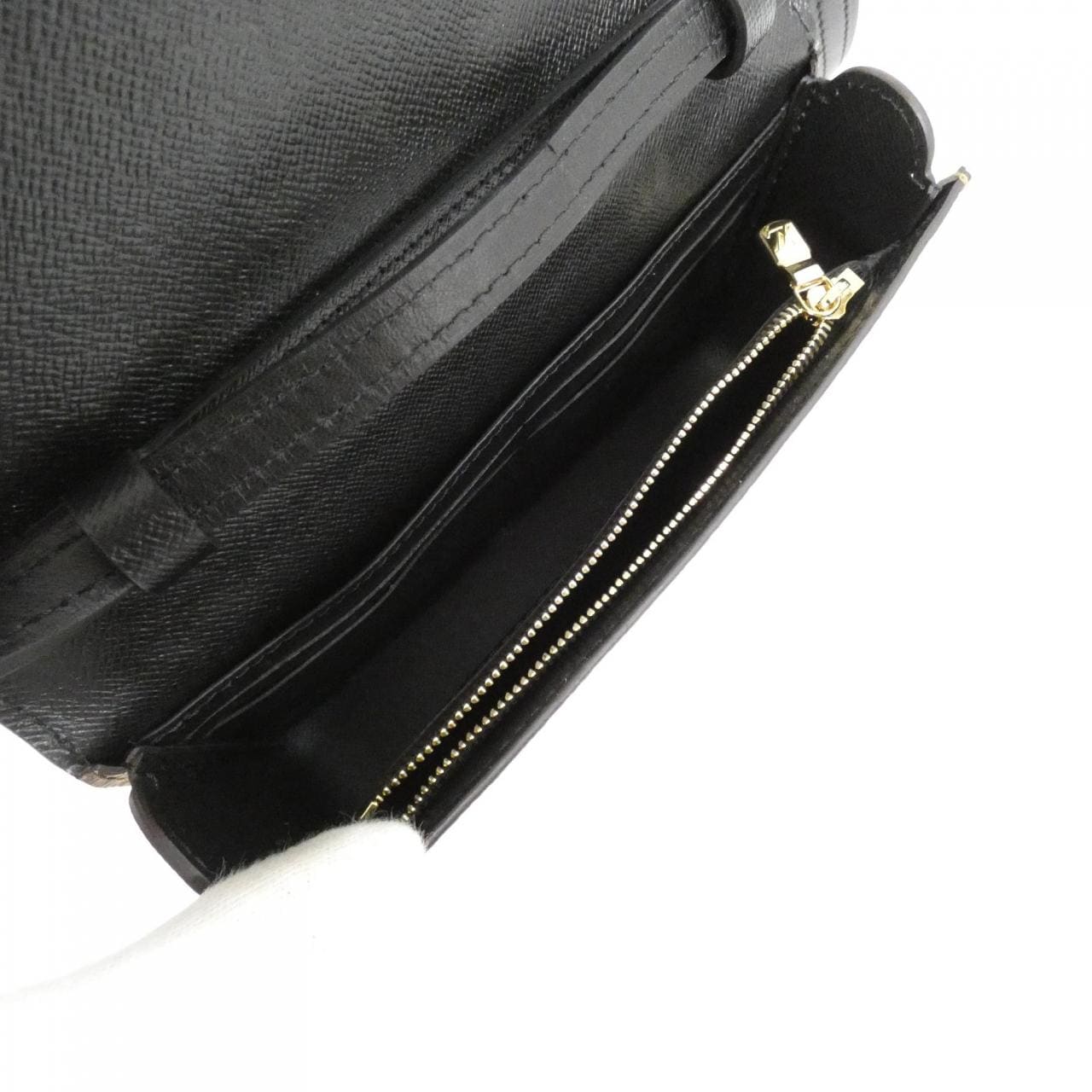 ルイヴィトン モノグラム リバース LVブック ウォレット オン チェーン M81830 チェーンウォレット