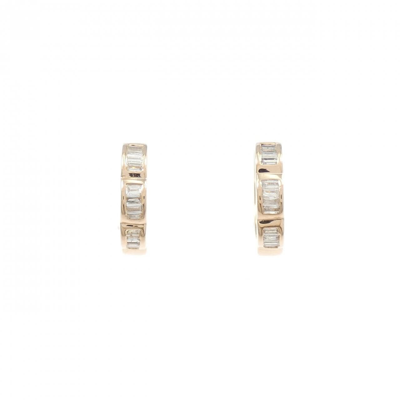 K18PG ダイヤモンド ピアス 0.26CT