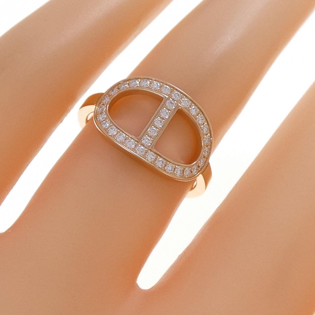 エルメス シェーヌ ダンクル コントゥール リング