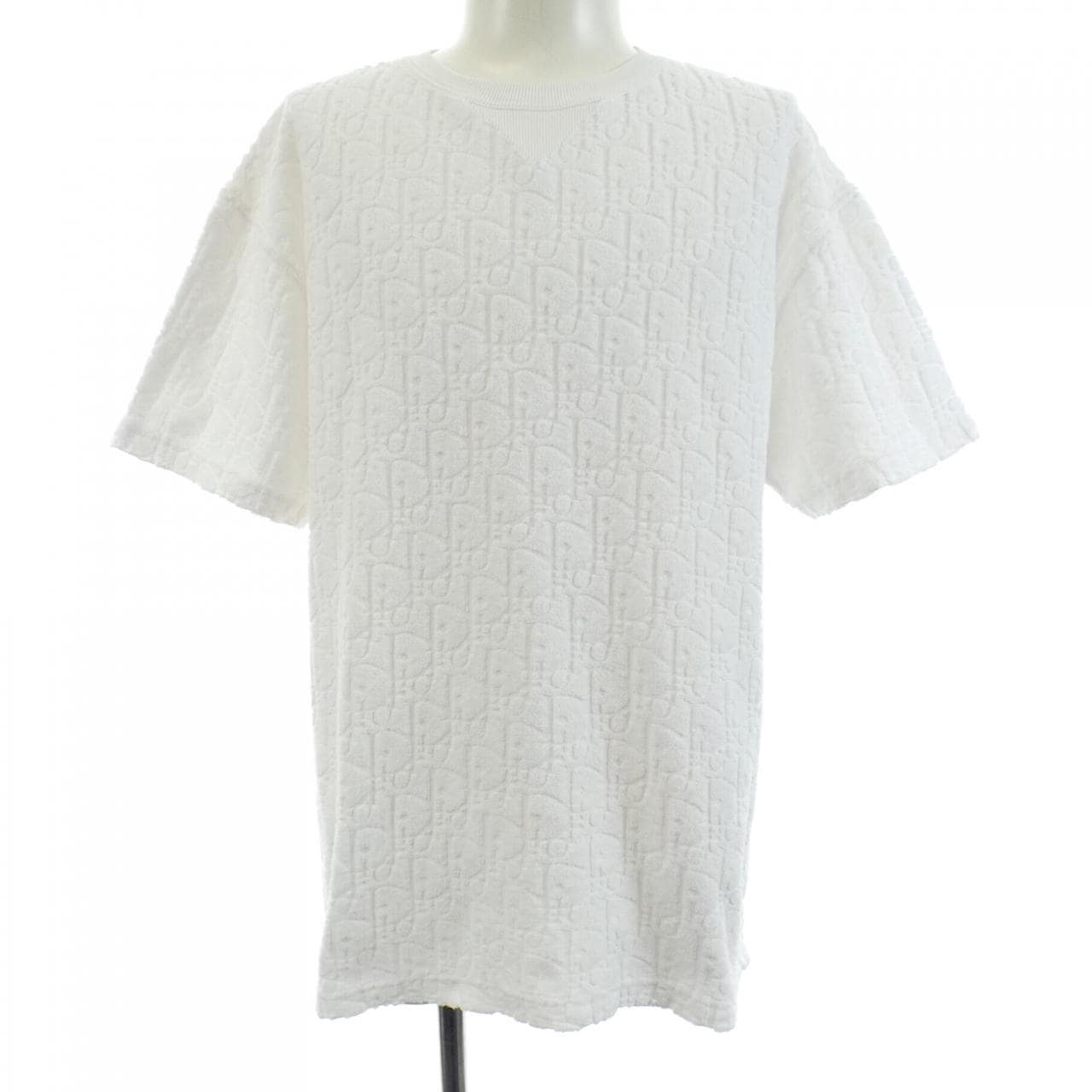 ディオール DIOR ディオールオブリークテリーコットンジャガード　OBLIQUE 113J692A0614 Tシャツ