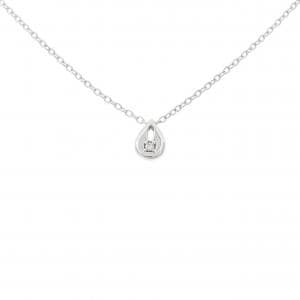 K18WG ダイヤモンド ネックレス 0.01CT