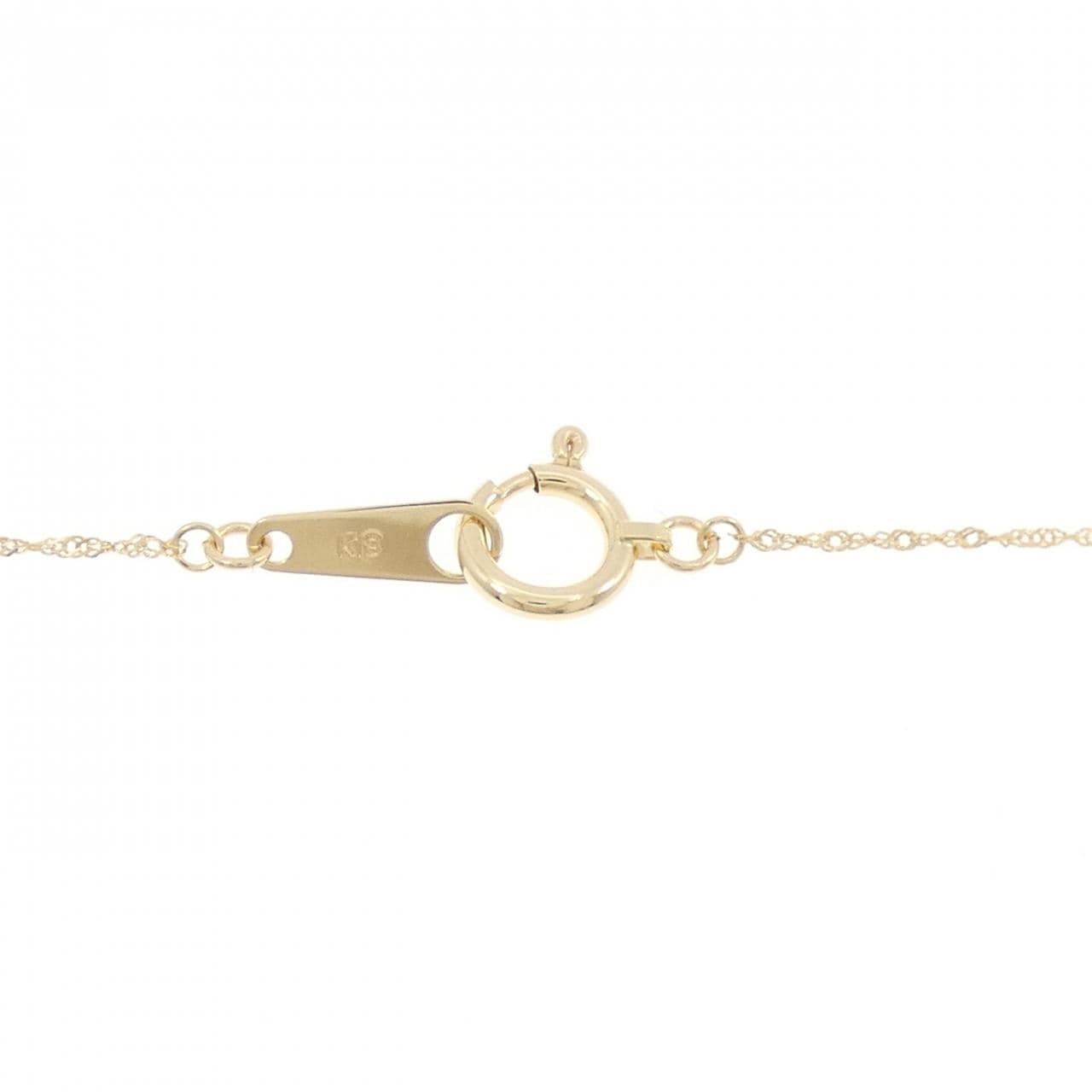 750YG/K18YG ハート アメトリン ネックレス