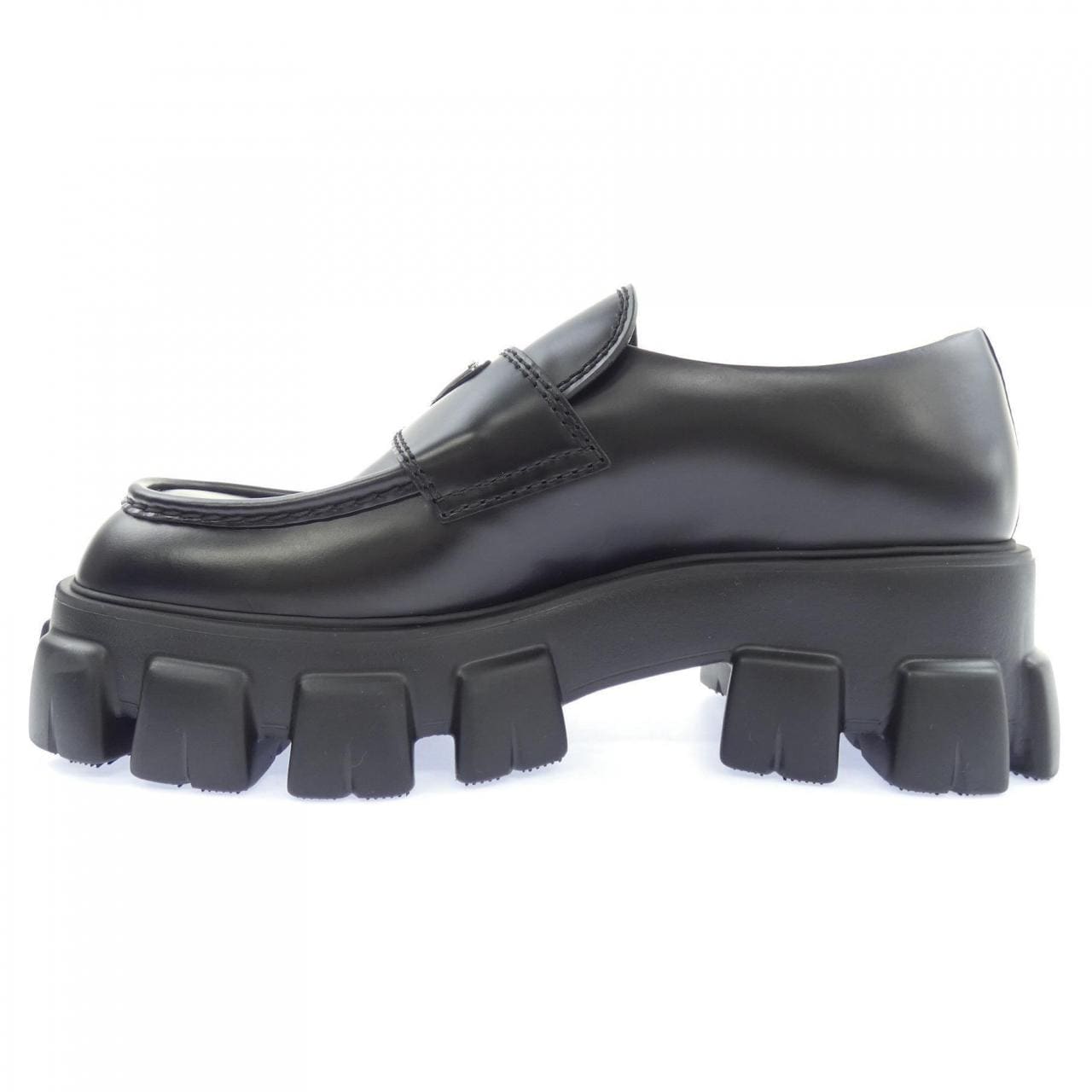 プラダ PRADA モノリスブラッシュドレザーローファー 2DE129 シューズ
