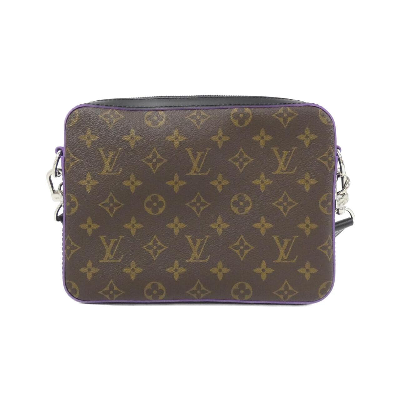 ルイヴィトン モノグラム マカサー(LVカラーマニア) トリオ メッセンジャー M46266 ショルダーバッグ