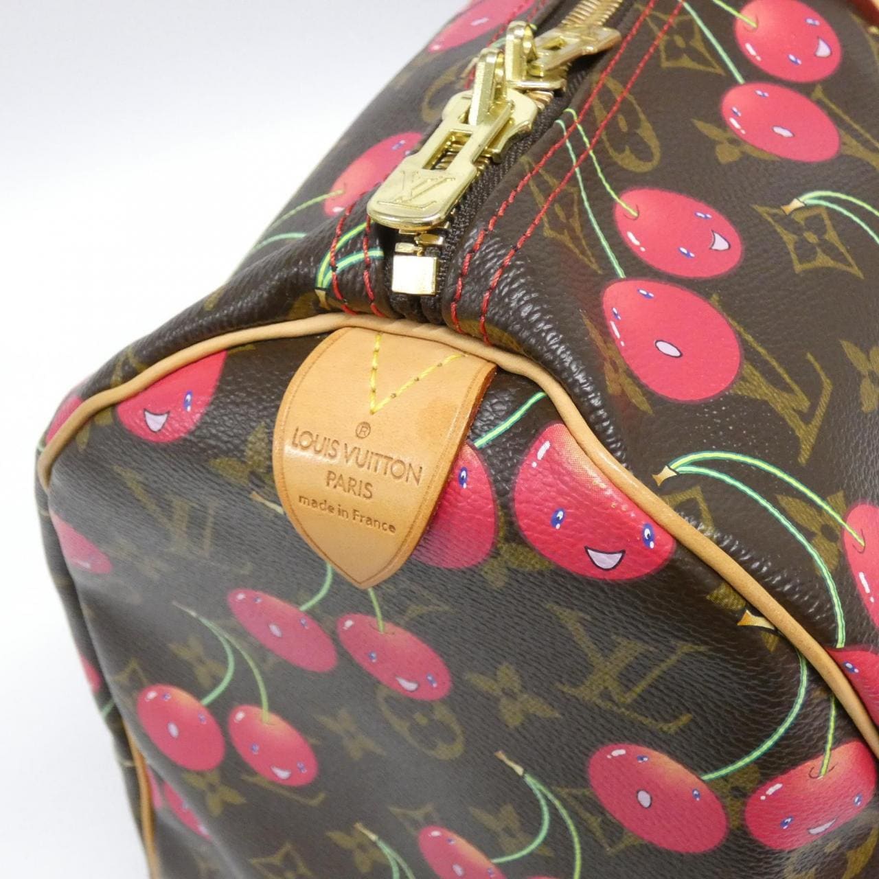 ルイヴィトン モノグラム チェリー キーポル 45cm M95011 ボストンバッグ