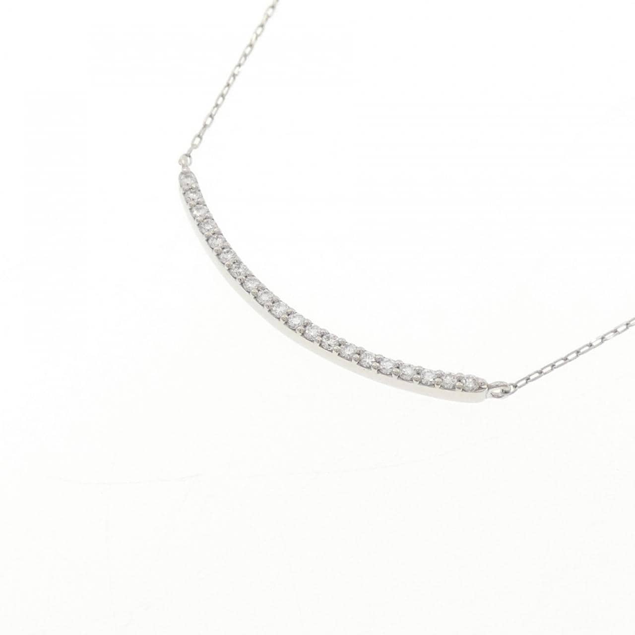PT950/PT850 ダイヤモンド ネックレス 0.06CT