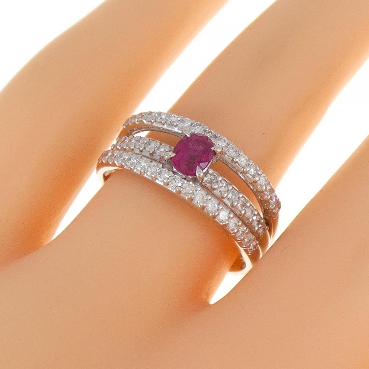 PT Ruby Ring 0.41CT