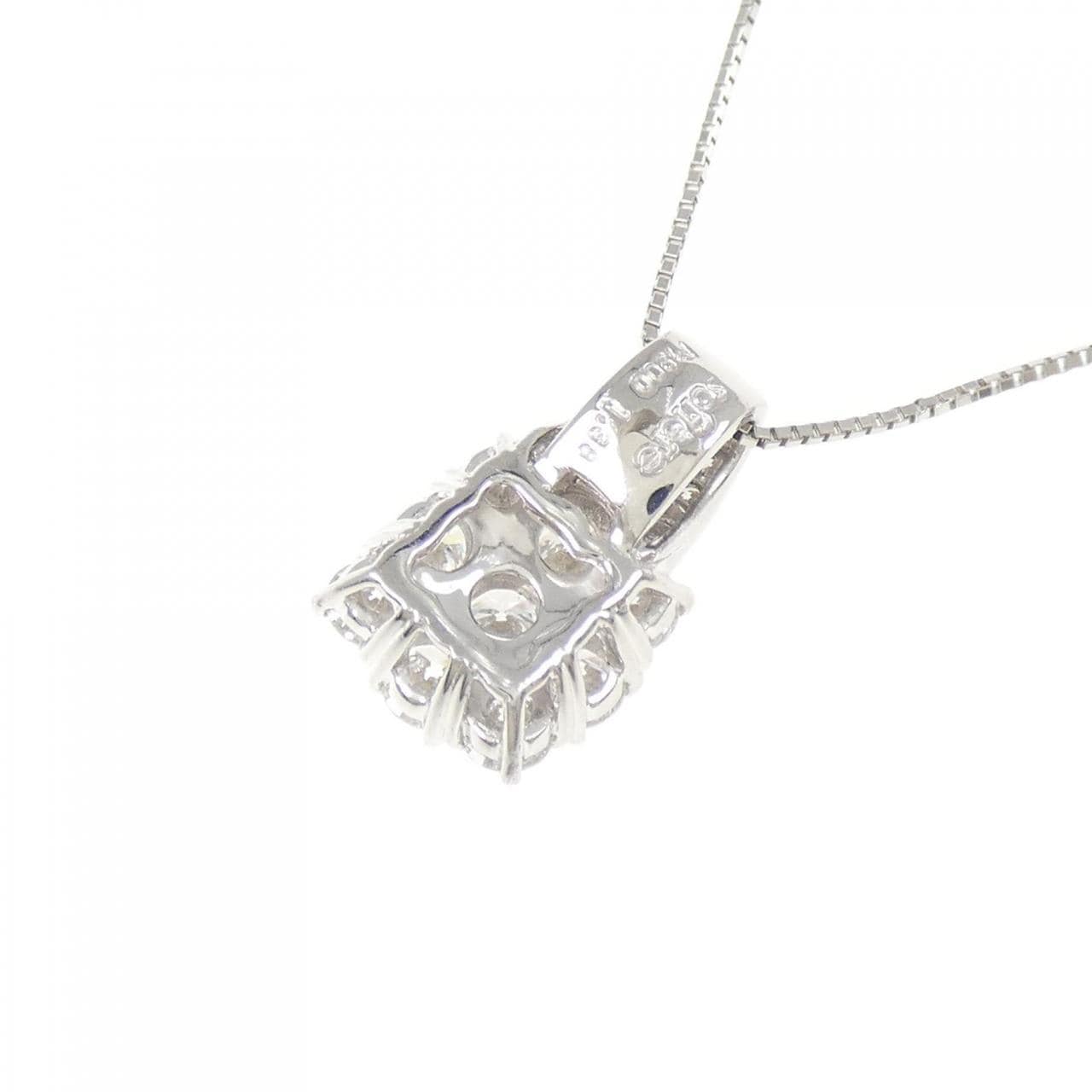 PT900/PT850 ダイヤモンド ネックレス 1.38CT