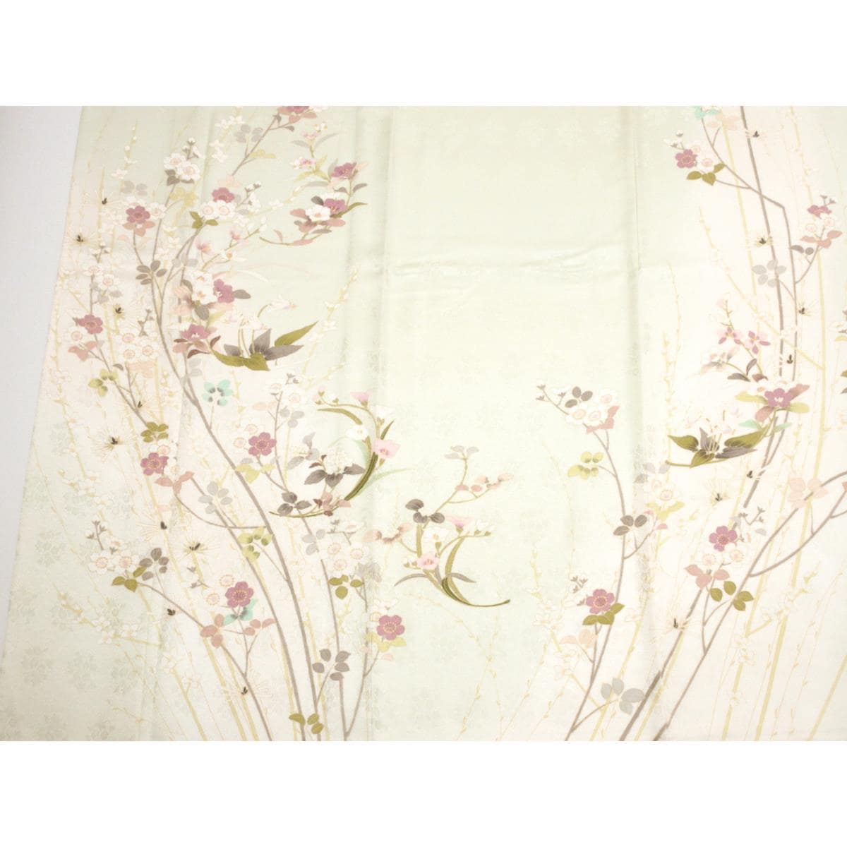 【新品】単衣　訪問着　友禅加工ボカシ染