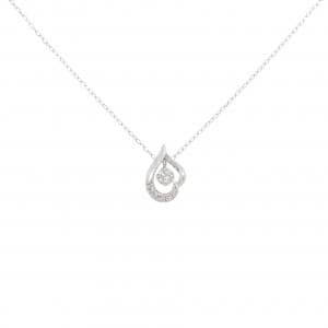 K18WG ダイヤモンド ネックレス 0.05CT