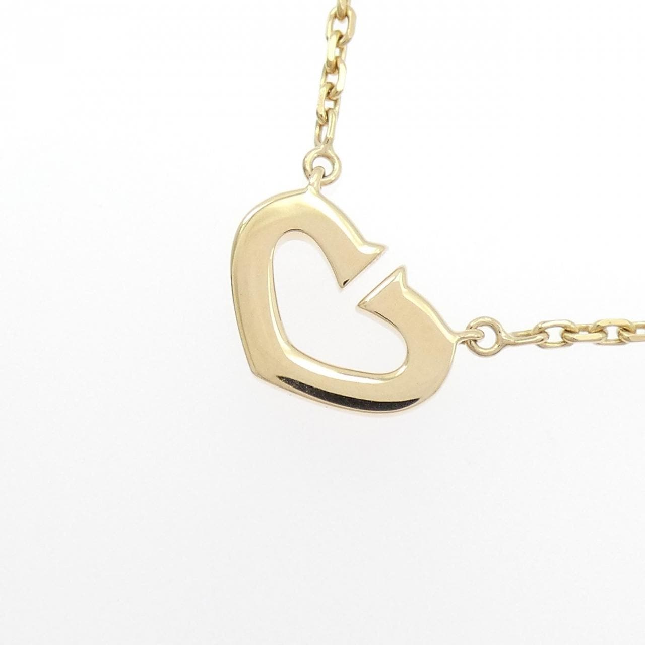 Cartier C heart necklace