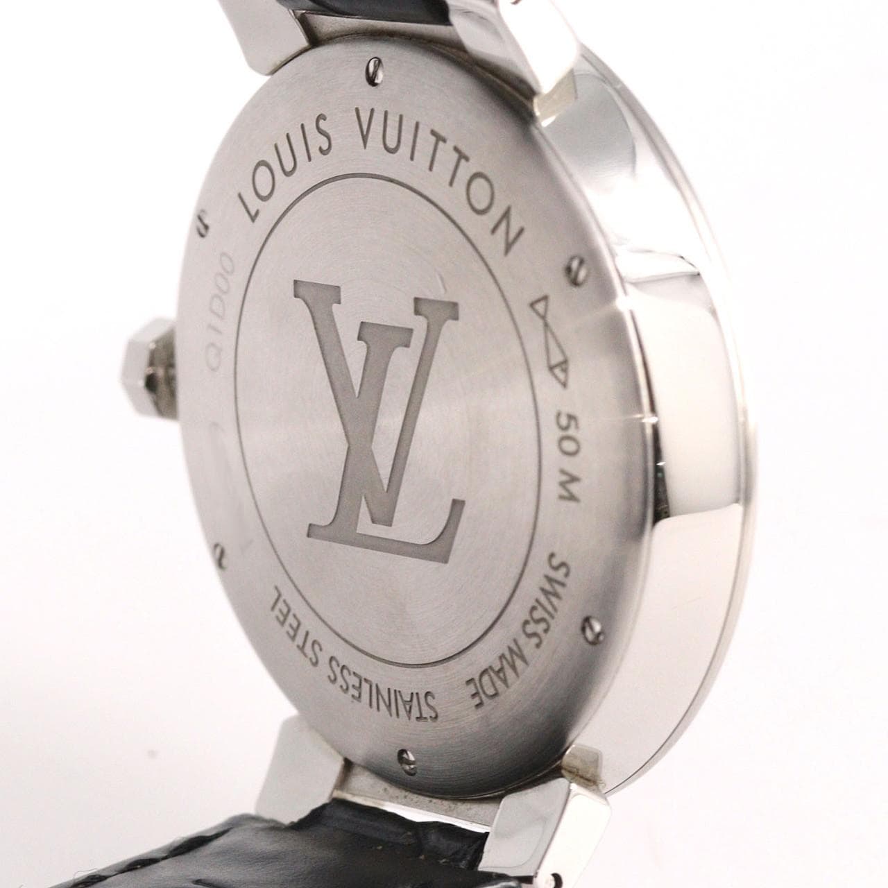 【ノーメンテナンス還元価格】ルイヴィトン タンブールダミエブラック Q1D00 SS クォーツ