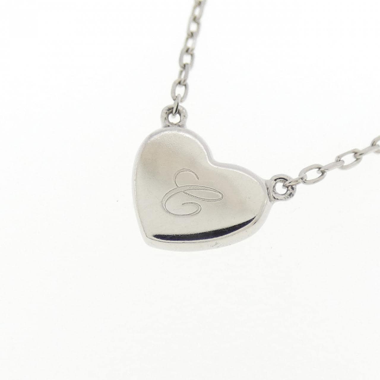 PT900/PT850 ハート ネックレス