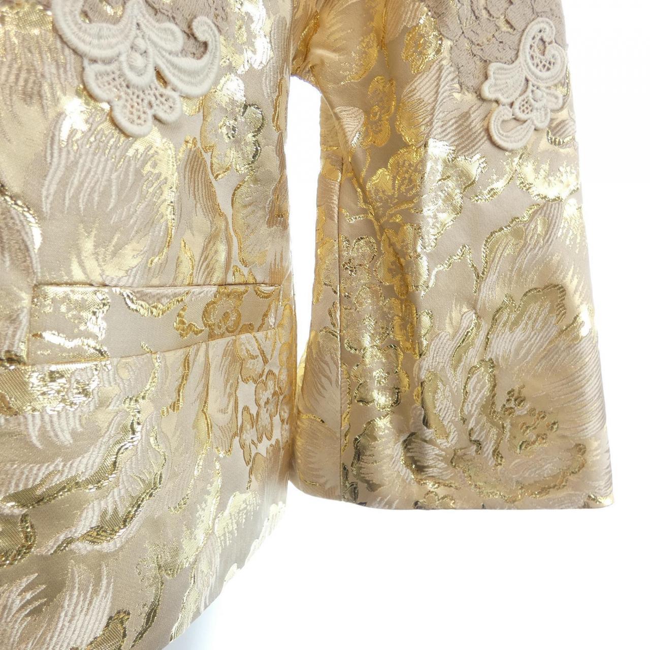 ドルチェアンドガッバーナ DOLCE&GABBANA ノーカラージャケット