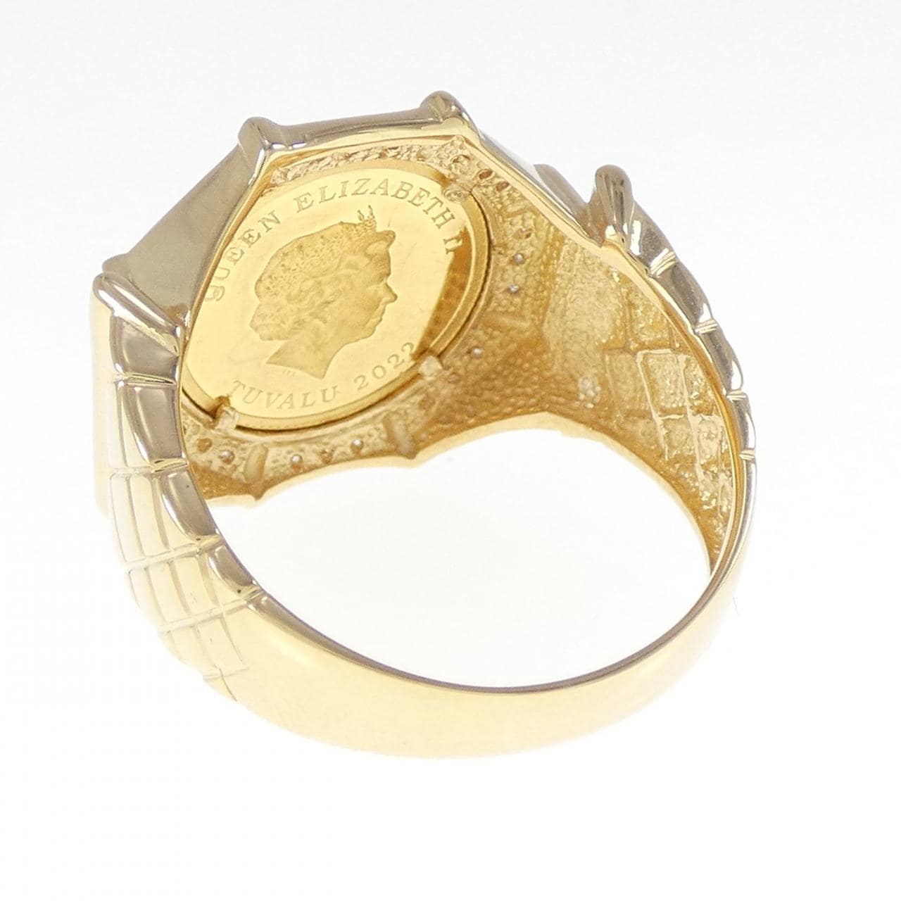 K18YG ダイヤモンド リング 0.14CT