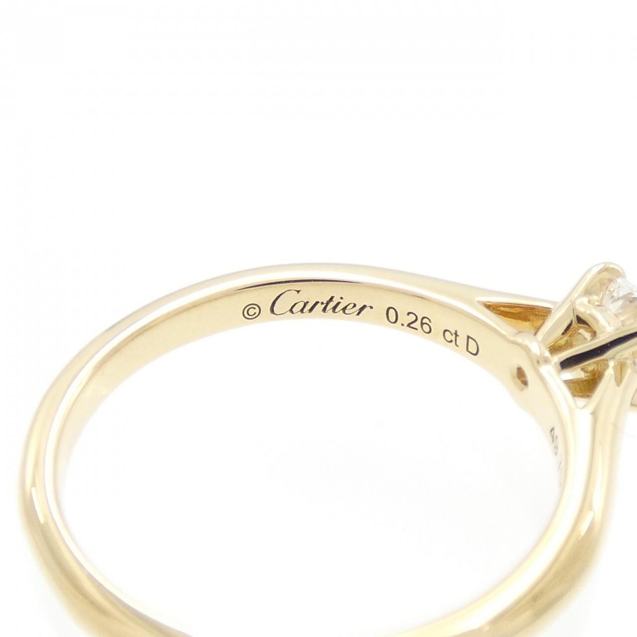 カルティエ MKコーフィル リング 0.26CT