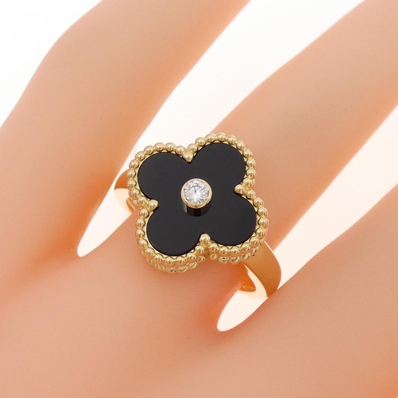 ヴァンクリーフ&アーペル ヴィンテージアルハンブラ リング