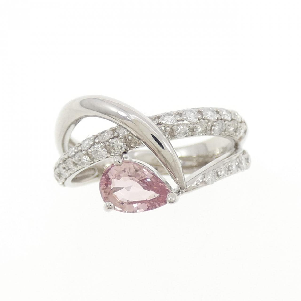 PT950 サファイヤ リング 0.81CT