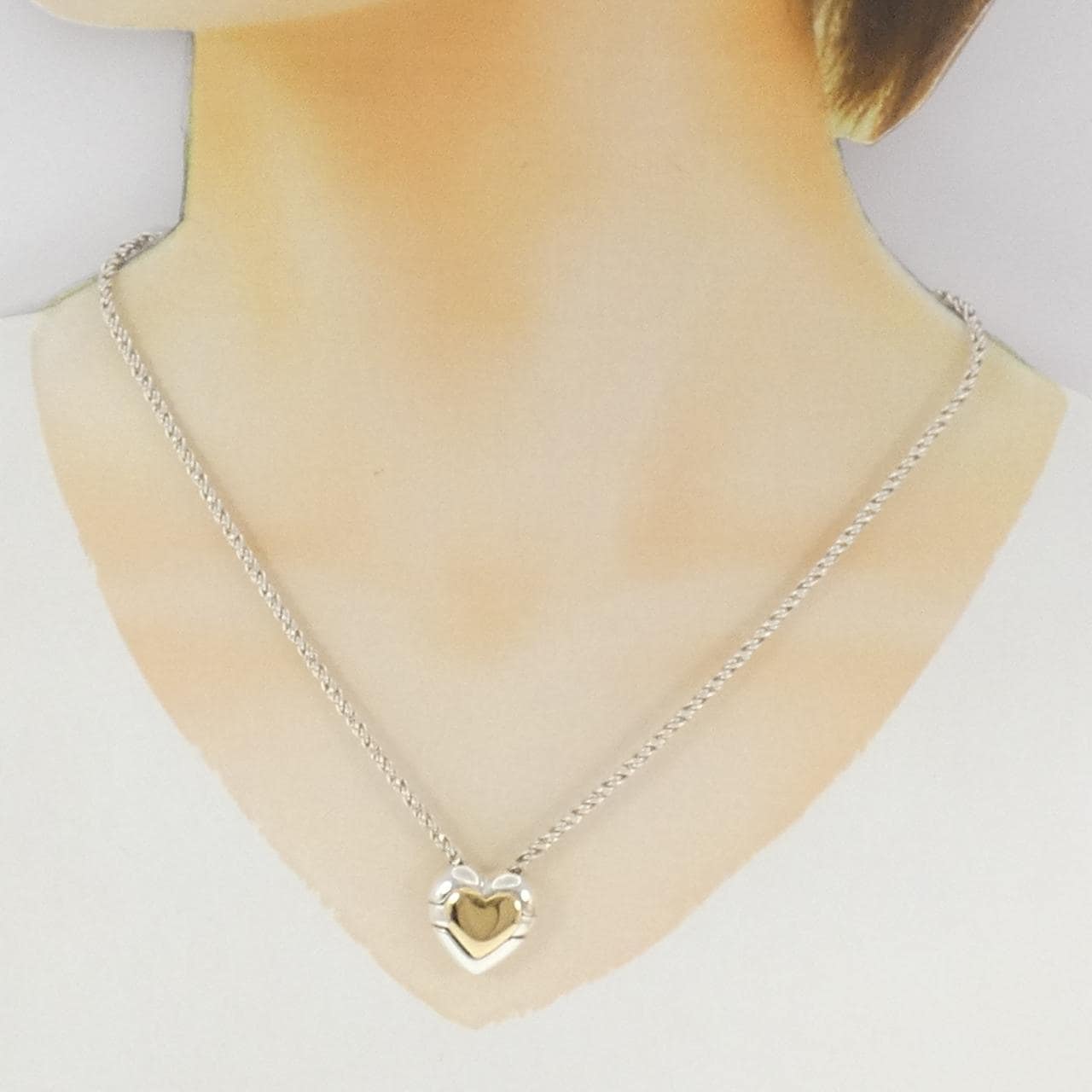 ティファニー 925/750YG ネックレス