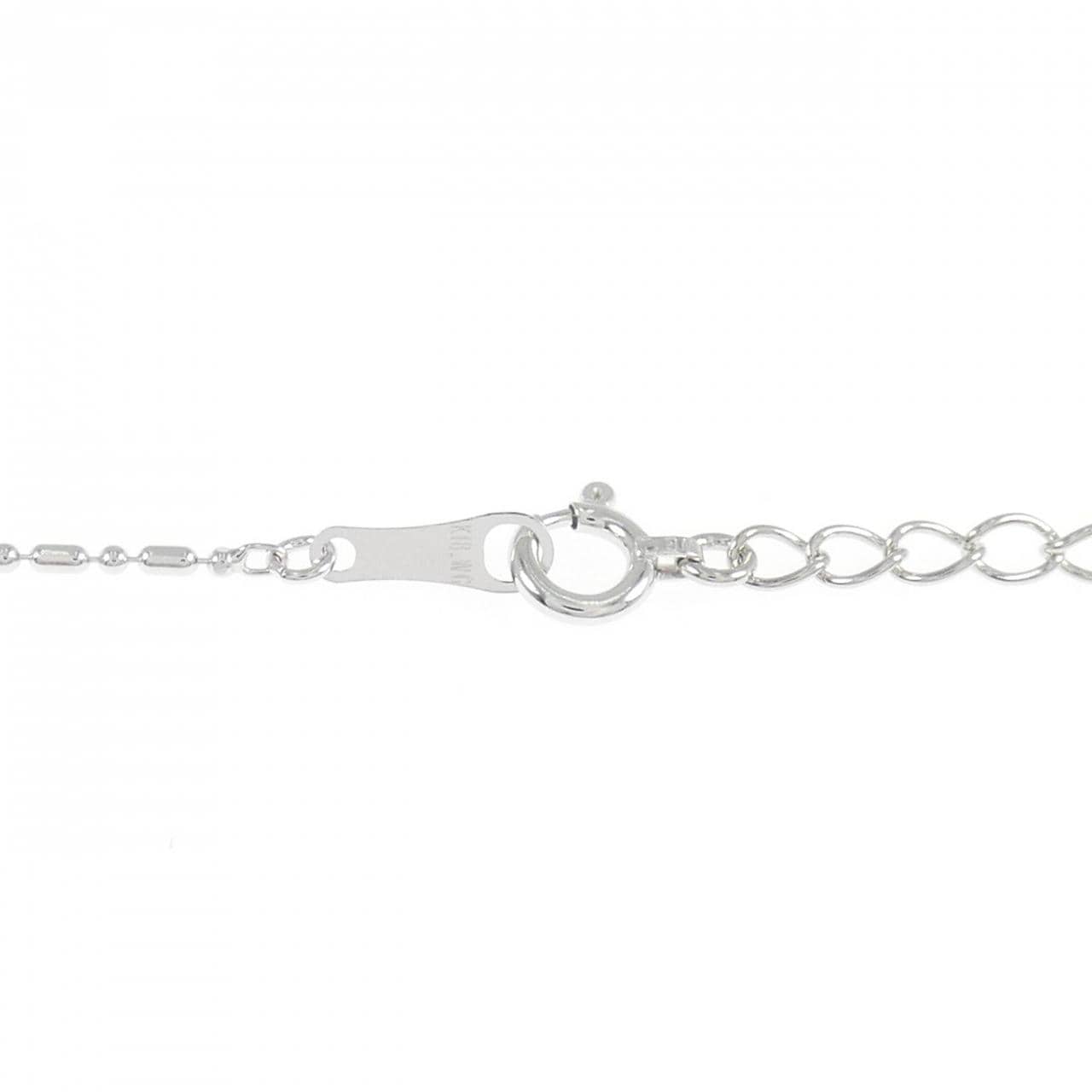 K18WG ネックレス