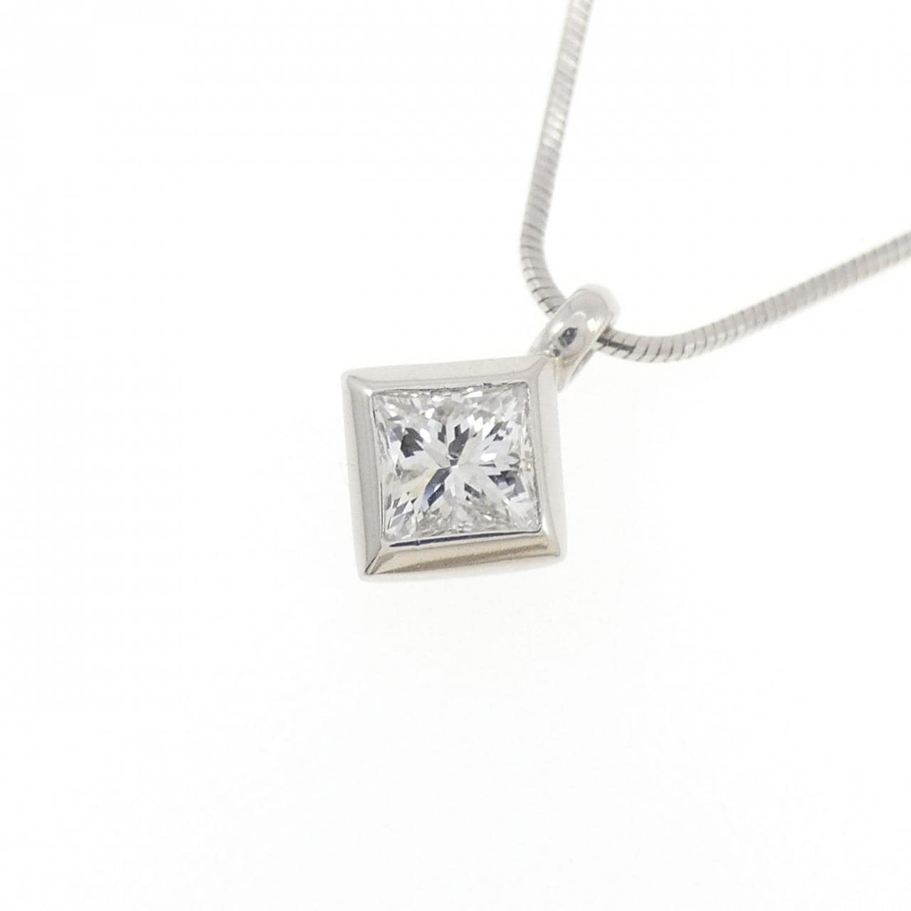 PT900/PT850 ダイヤモンド ネックレス 0.343CT
