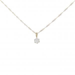K18YG ダイヤモンド ネックレス 0.20CT