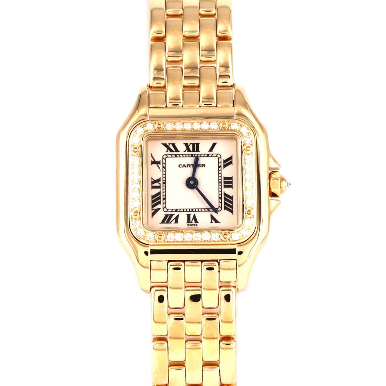 カルティエ パンテールSM YG/D WF3070B9 YG クォーツ