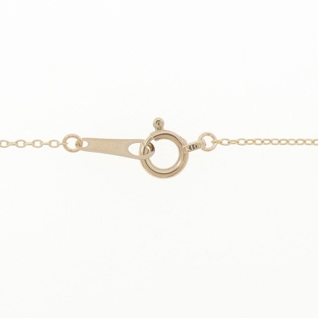 【リメイク】K10YG ダイヤモンド ネックレス 0.18CT