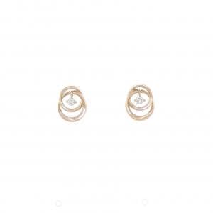 スタージュエリー ダイヤモンド ピアス 0.04CT