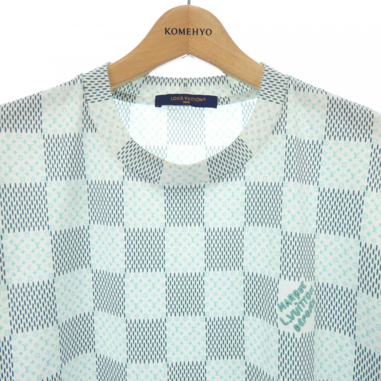 ルイヴィトン LOUIS VUITTON プリントショートスリーブコットンTシャツ HRY10WNPG Tシャツ