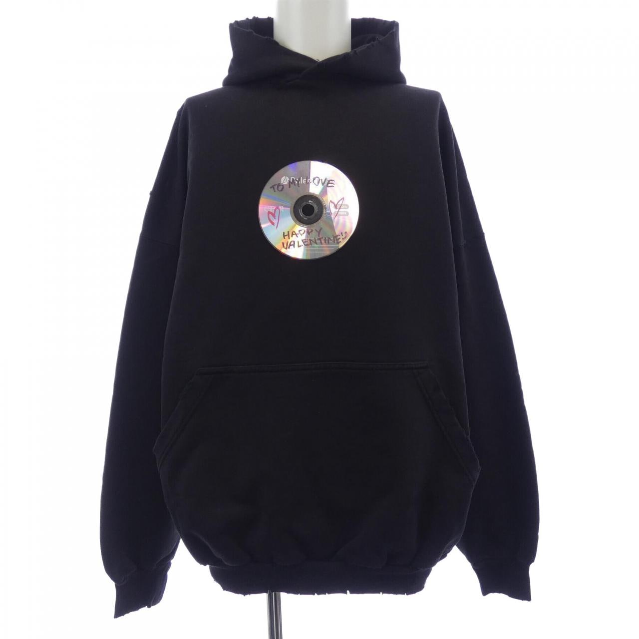 バレンシアガ BALENCIAGA TO MY LOVE 739024 TQVE5 UNISEX パーカー