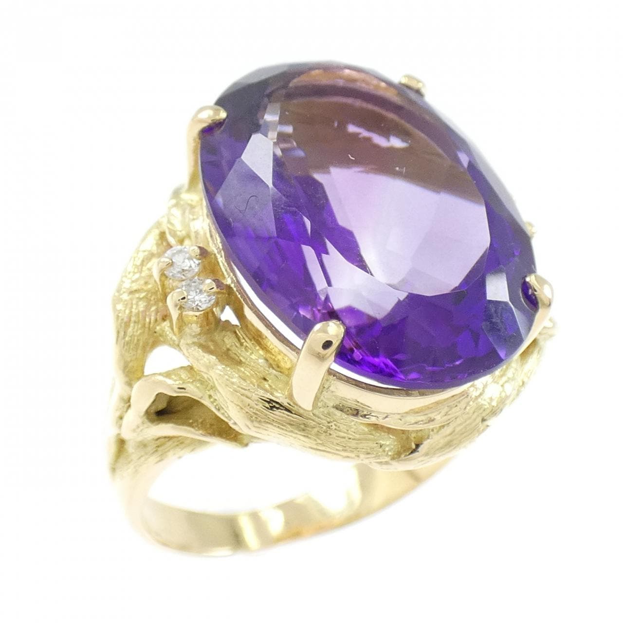 K18YG アメジスト リング