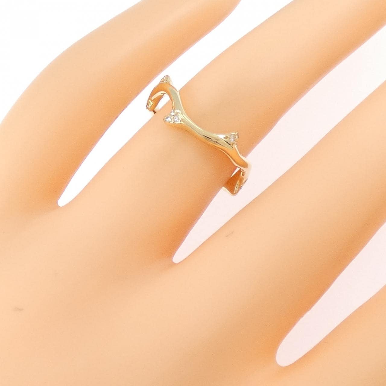 クリスチャンディオール ボワ ドゥ ローズ リング