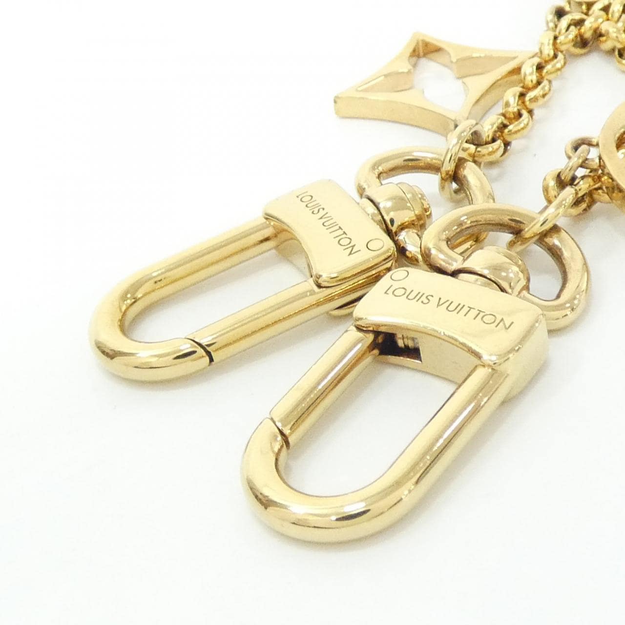 ルイヴィトン バッグチャーム チェーン フルール ドゥ モノグラム M01413 バッグチャーム