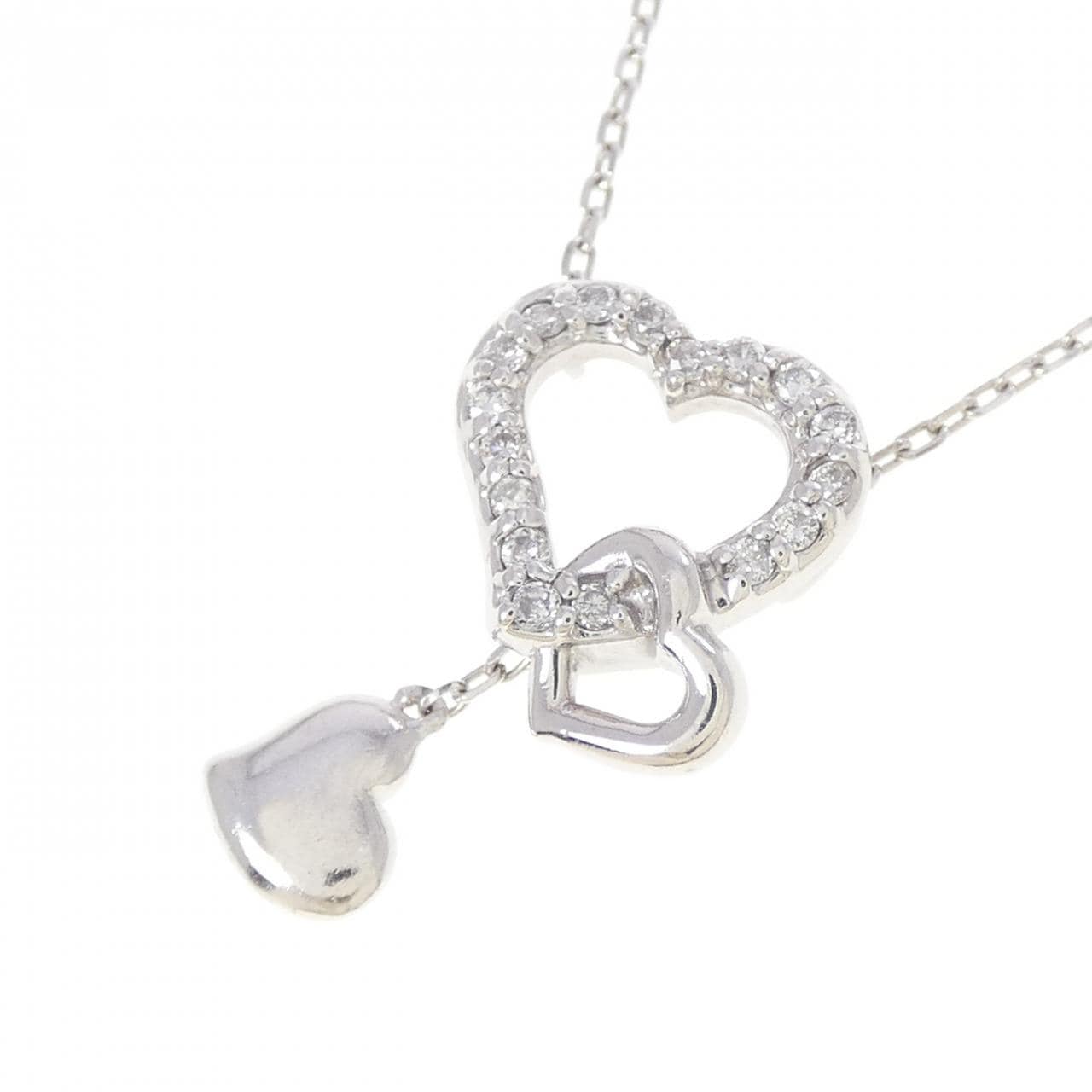 ヴァンドーム ダイヤモンド ネックレス 0.140CT