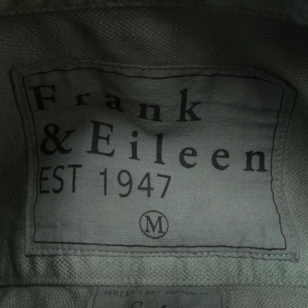 Frank and Irene FRANK&EILEEN shirt