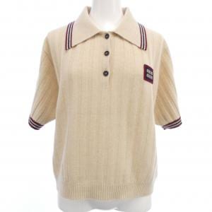 ミュウミュウ MIU MIU MIU MIUロゴパッチ MML878 SOOO 138Q ニット