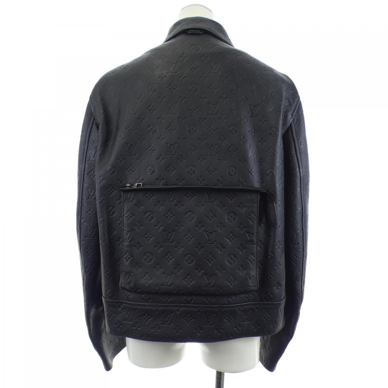 ルイヴィトン LOUIS VUITTON モノグラムエンボスユティリティジャケット HIL46EQXS レザージャケット