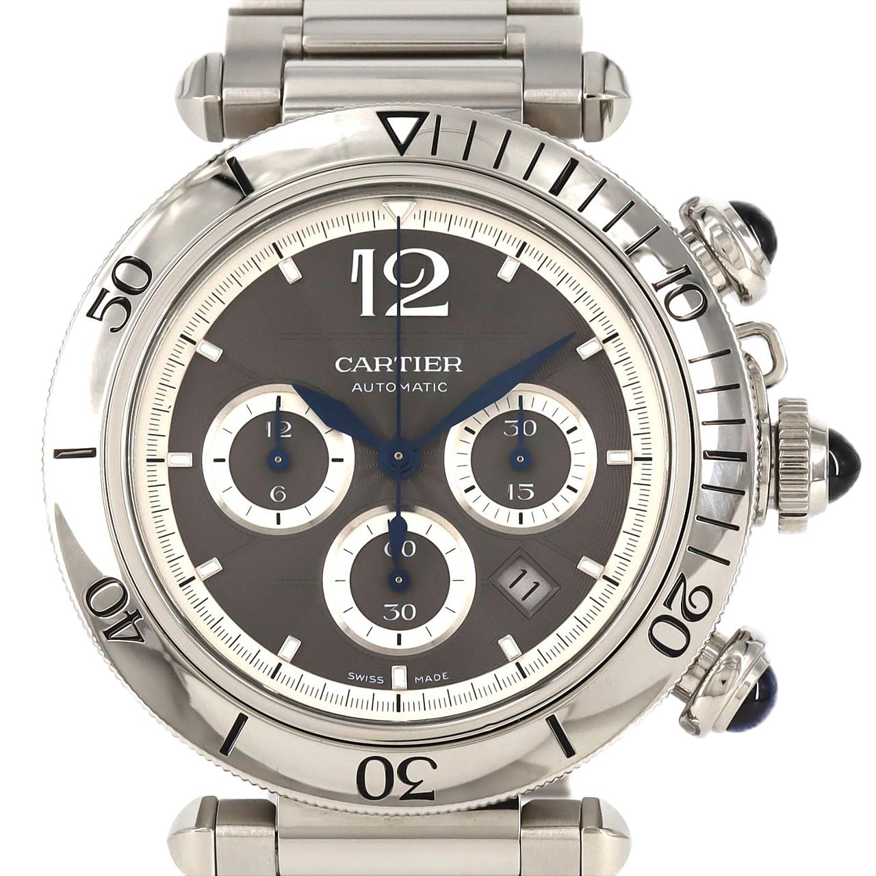 Cartier Pasha de Cartier计时码表 WSPA0027 SS自动上弦