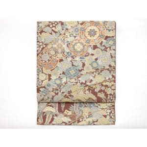 【未使用品】袋帯　全通柄【小森草木染工房】