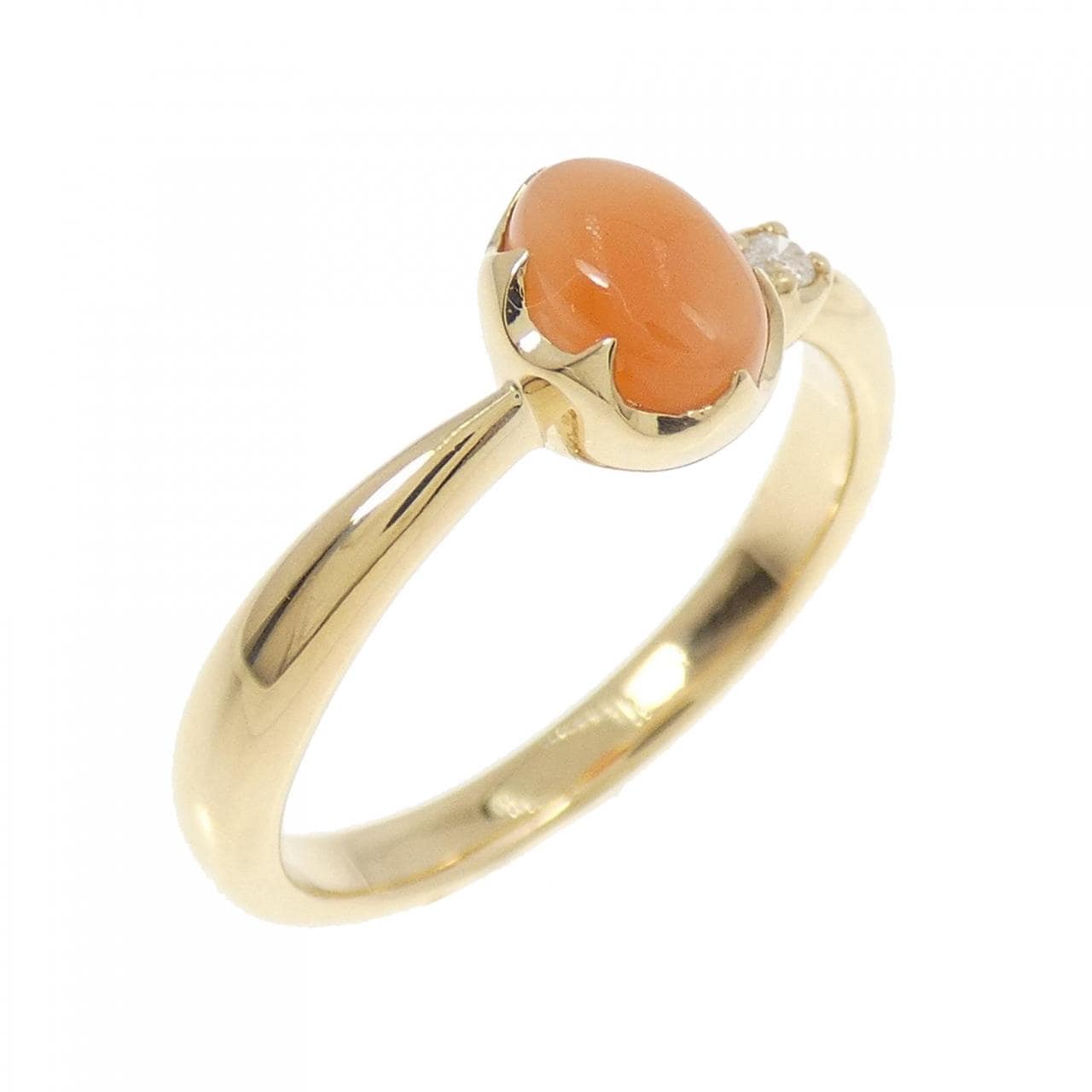 K18YG サンゴ リング