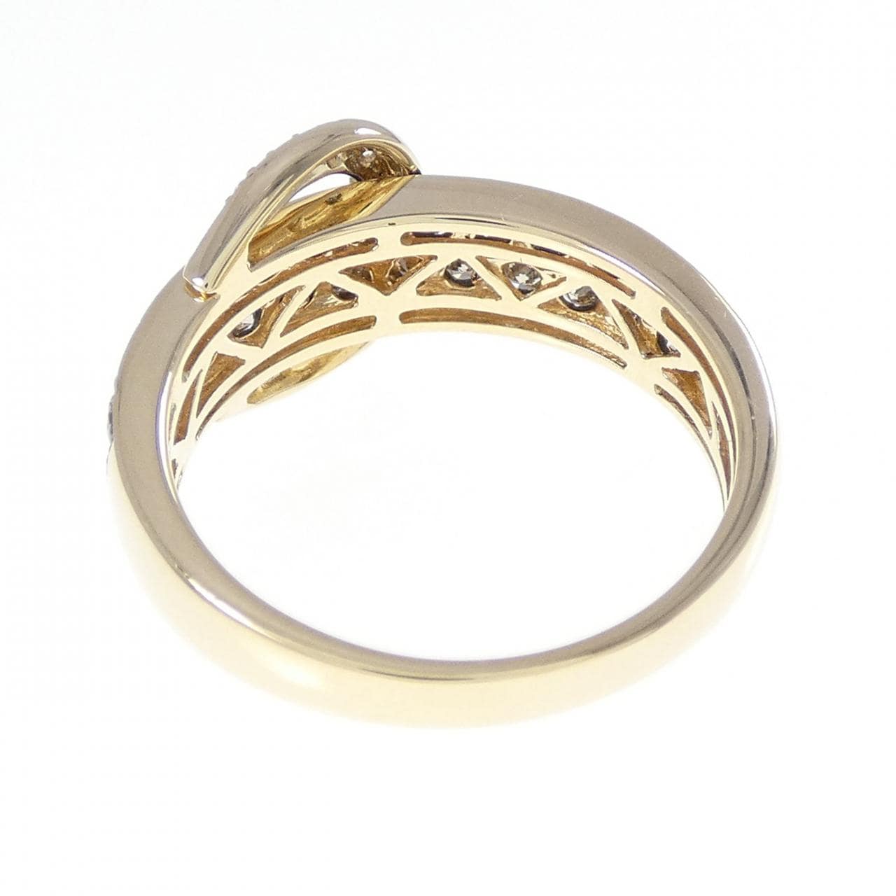 14KTTG/14KTBG ダイヤモンド リング 0.308CT