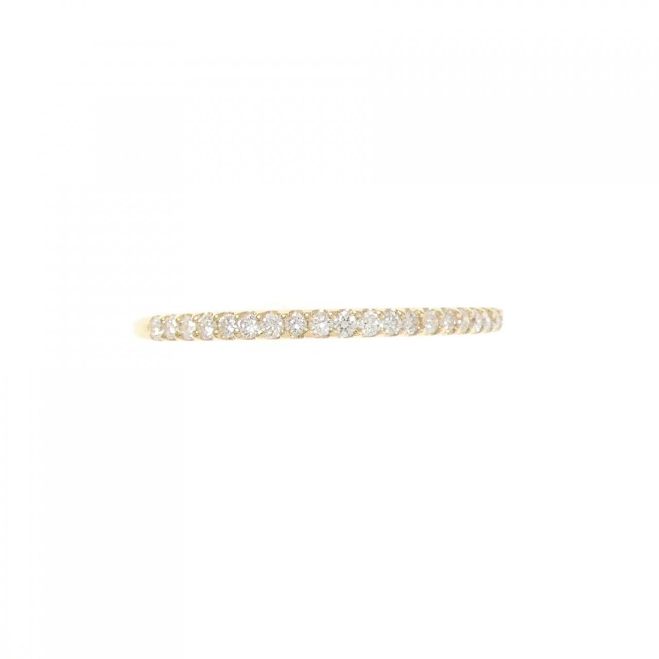 【リメイク】K18YG ダイヤモンド リング 0.10CT