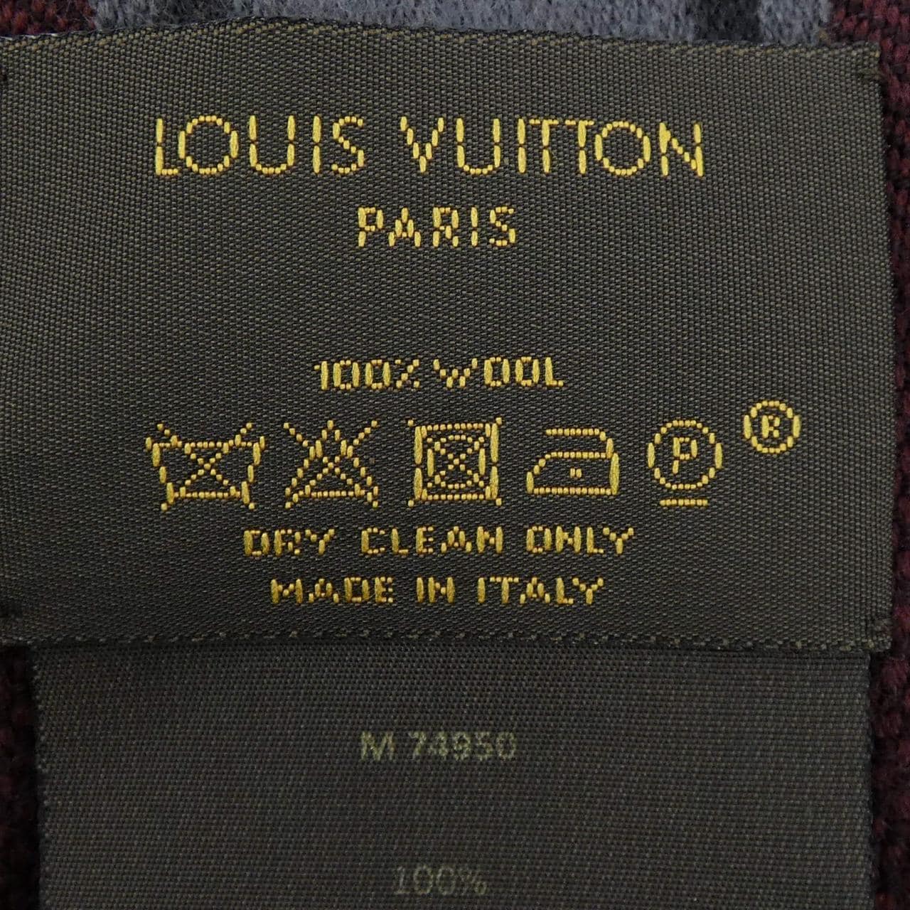 ルイヴィトン LOUIS VUITTON M74950 MUFFLER