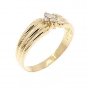 K18YG ダイヤモンド リング 0.07CT