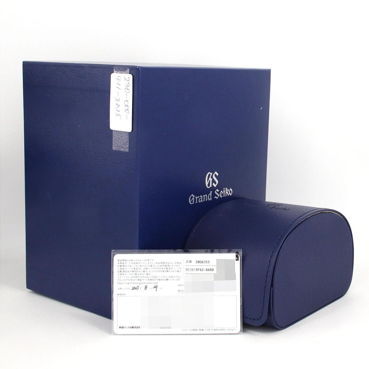 セイコー グランドセイコー･ヘリテージコレクション TI 9F62-0AR0/SBGX355 TI クォーツ