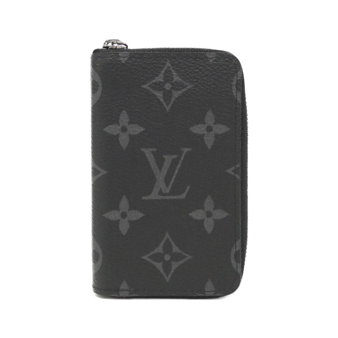 LOUIS VUITTON Monogram Eclipse拉链零钱包立式 M81662竖版INCASE