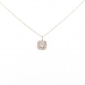 K18PG ダイヤモンド ネックレス 0.15CT