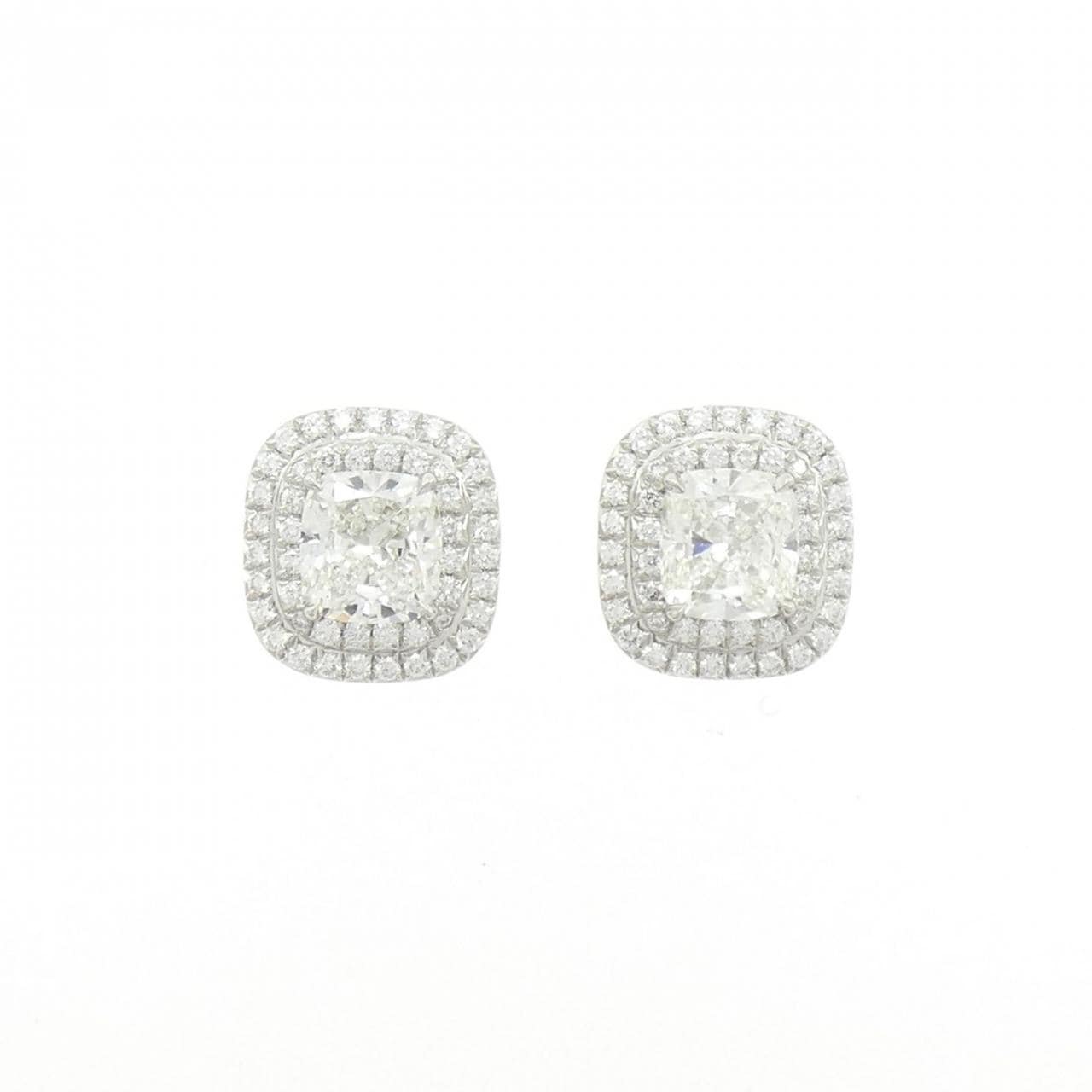 ティファニー ソレスト ピアス 1.01CT 1.01CT H VVS2