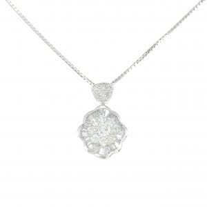 PT900/PT850 ダイヤモンド ネックレス 2.00CT
